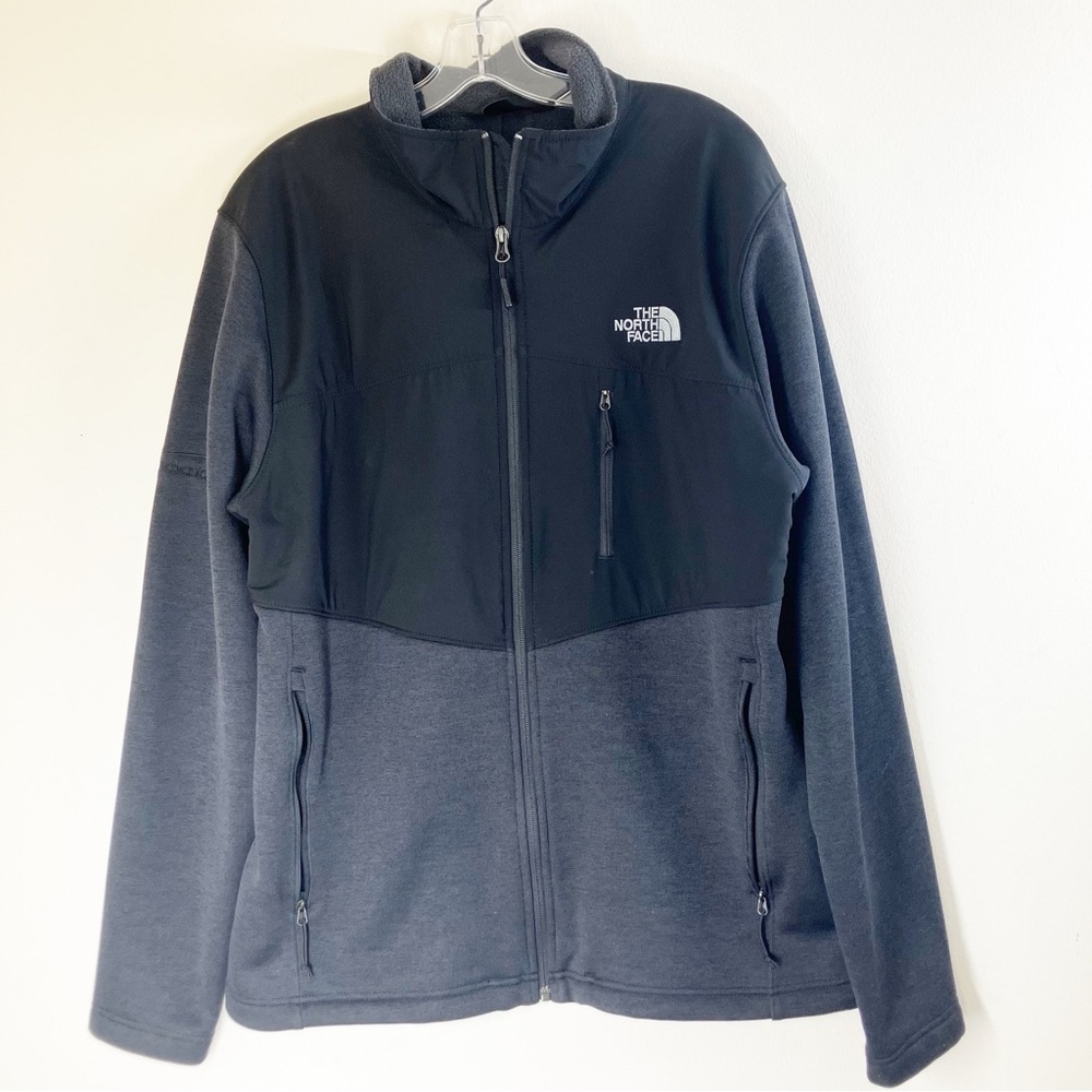 The North Face Black and Gray Jacket Men’s Size Large EUC